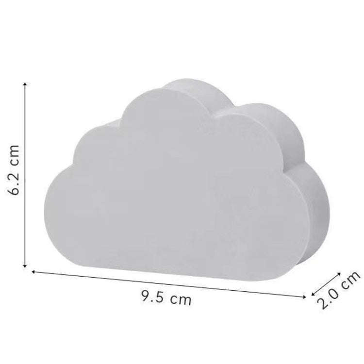 Clouds Type Absorbent Sponge Cleaner Bathroom Washbasin Limescale Preventive Cleaning Brush, Gray