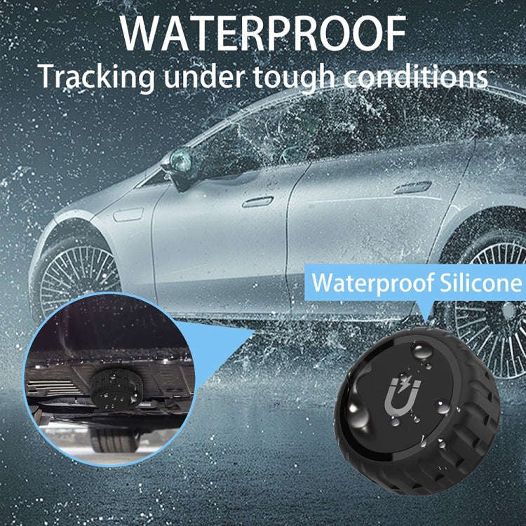 For AirTag 2nd Gen / AirTag 1st Gen PC High-Strength Magnetic Suction Waterproof Protective Cover
