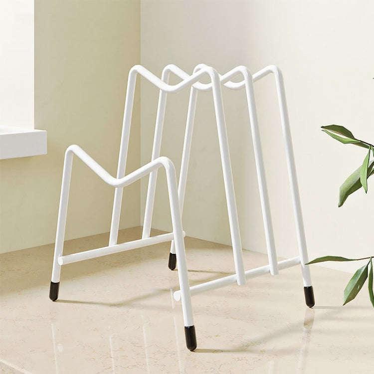 Kitchen Countertop Chopping Board Place Rack Multifunctional Multi-Layer Pot Lid Storage Shelf