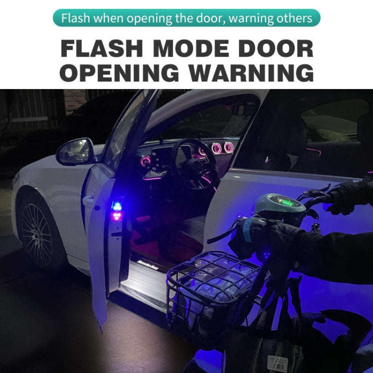 Car Universal Wiring Free Warning Lights Night Anti-Collision And Anti-Tailgating Lamp