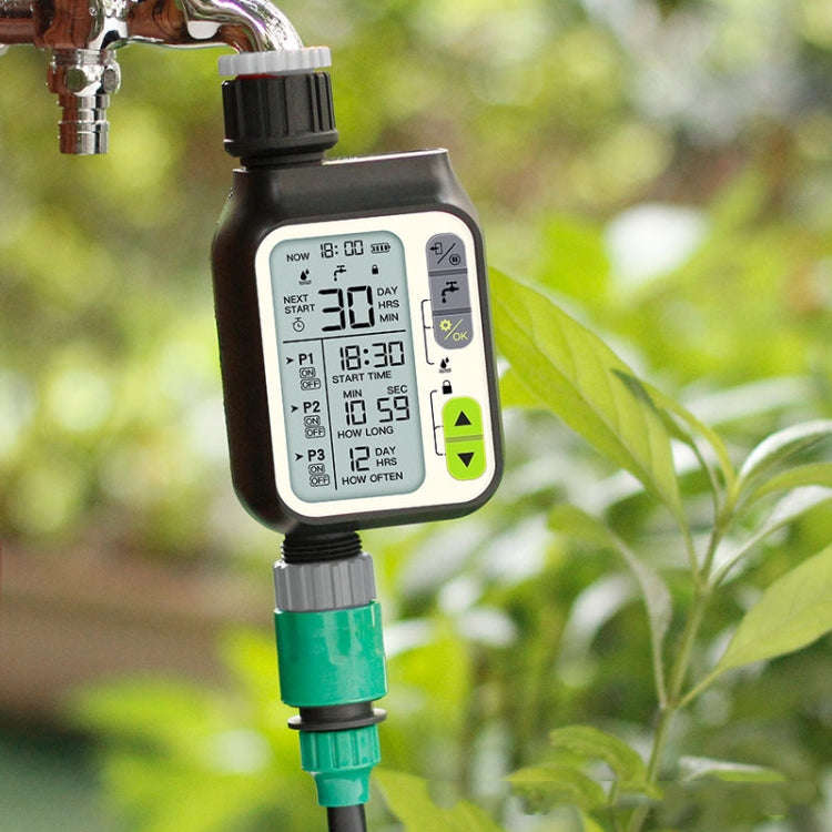NADSTER Garden Screen Timed Automatic Rain Sensor Flower Waterer, Single Outlet