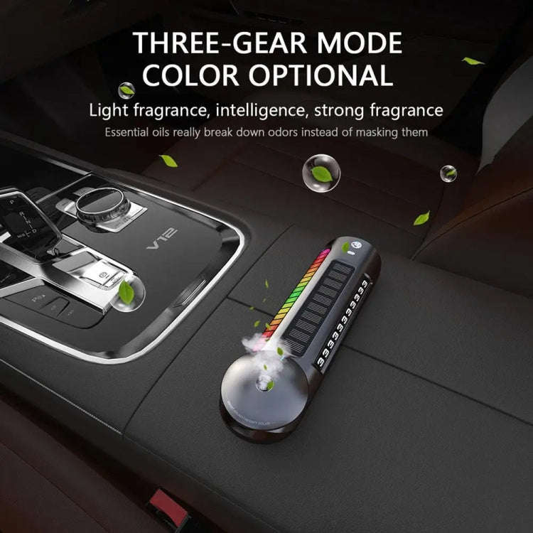 Solar Car Smart Spray Aromatherapy Machine Parking Sign