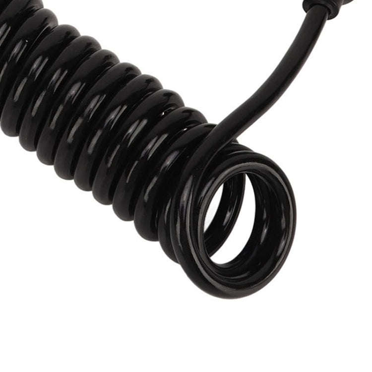 European 7 Pin 12 Volt Car Trailer Connector With Wire, 1101