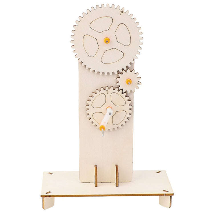 Gear Triple Action Physics Experiment Variable Speed Transmission Material Kit Kids Puzzle Toy, G...