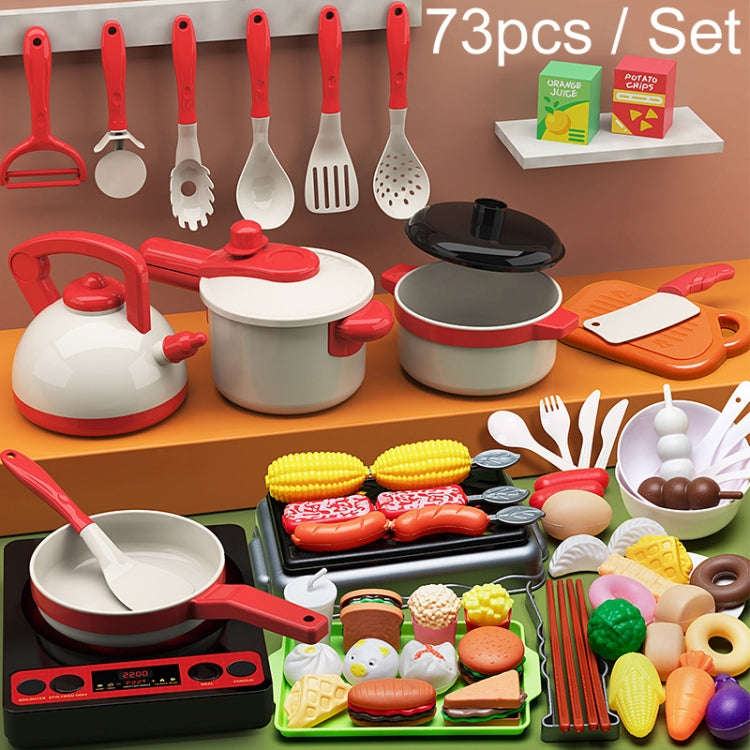 Children Simulation Kitchen Cooking Toys Pretend Play Educational Toys Set, 29pcs / Set, 60pcs / ...