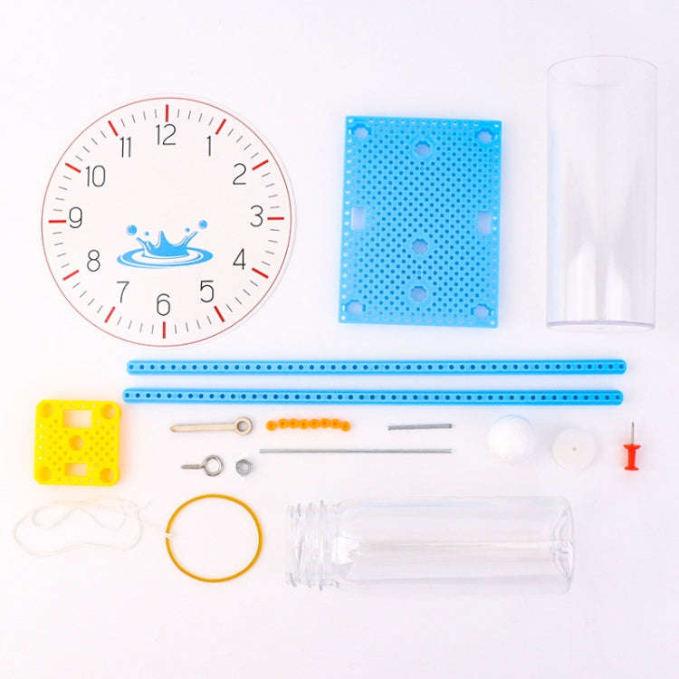Children DIY Water Drops Clock Pupils Science Experiment Teaching Aids Physics Science Puzzle Toy...