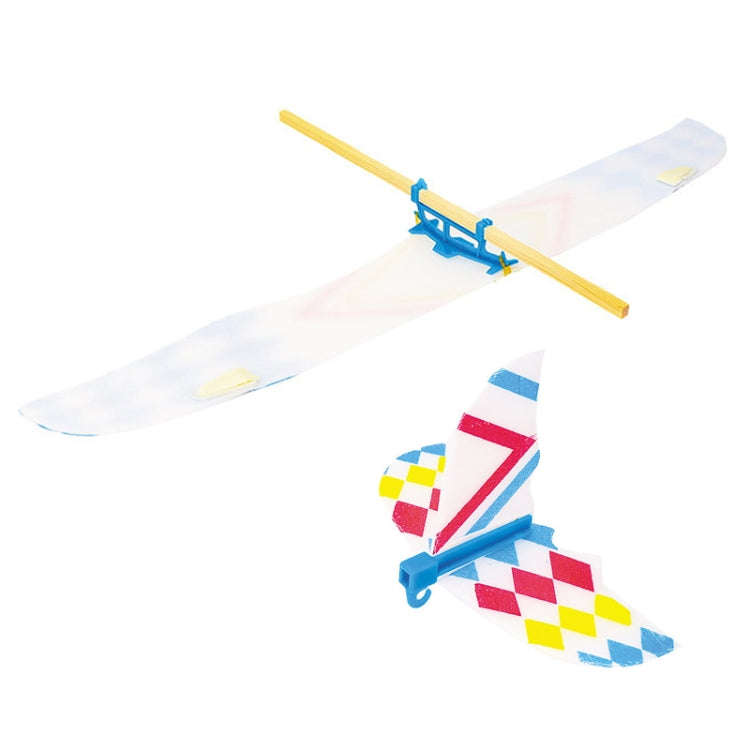 Rubber Bands Power Airplane Model DIY Technology Small Craft Children Science Experiment Class Pu...