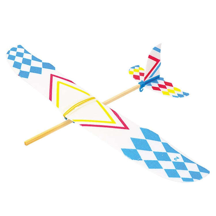Rubber Bands Power Airplane Model DIY Technology Small Craft Children Science Experiment Class Pu...