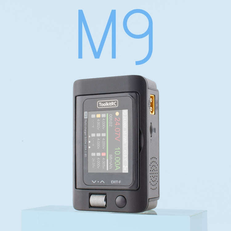 ToolkitRC M9 600W Airplane Li-Po Battery Balance Charger With Voice Function, M9