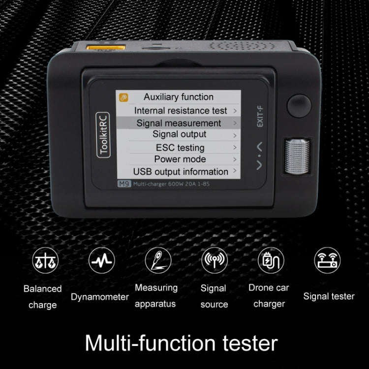 ToolkitRC M9 600W Airplane Li-Po Battery Balance Charger With Voice Function, M9