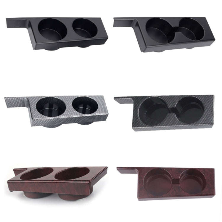 For BMW 5 Series E39/528i/530i/M5 Left-hand Drive Car Central Control Cup Holder, Black, Carbon G...