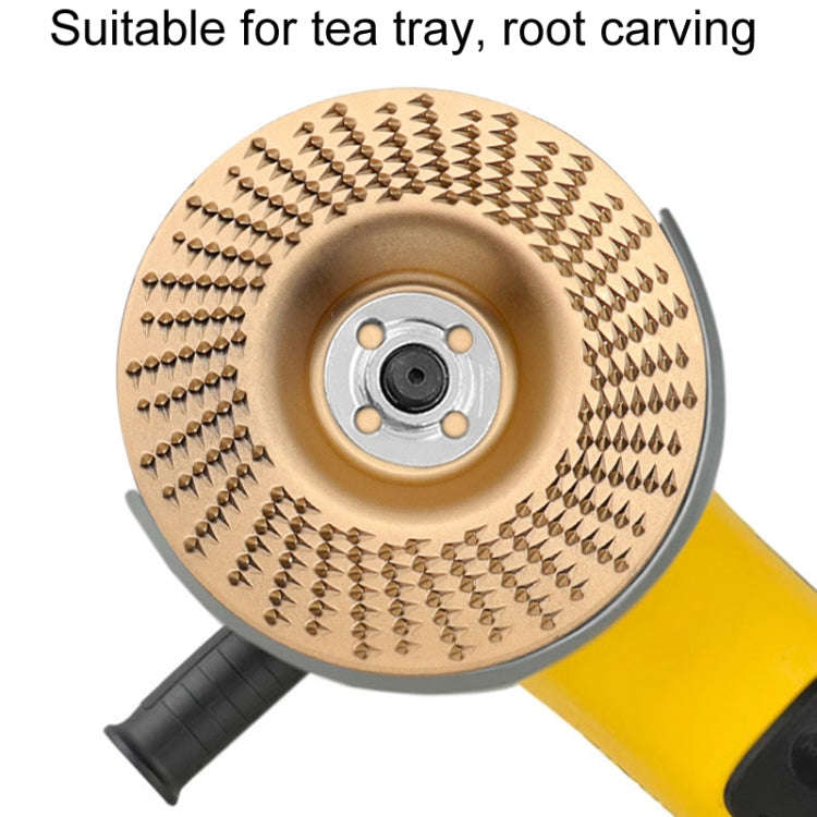100mm Woodworking Sanding And Shaping Plate Angle Grinder Sanding And Polishing Prick Disc, Bevel...