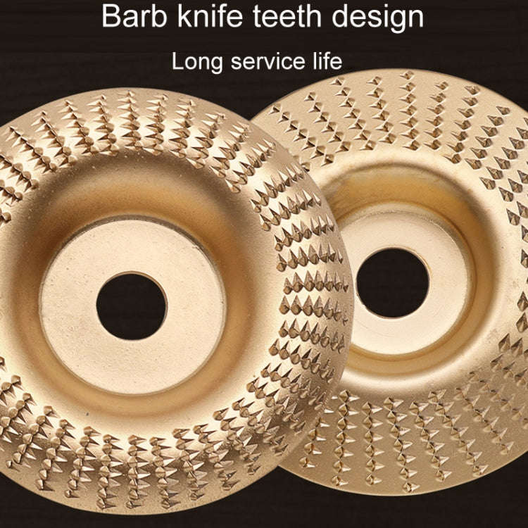 100mm Woodworking Sanding And Shaping Plate Angle Grinder Sanding And Polishing Prick Disc, Bevel...