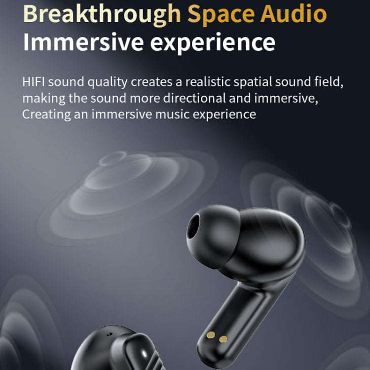 LX-10 Full-Color Touch Screen ANC+ENC Dual Noise Reduction In-Ear Wireless Bluetooth Earphone