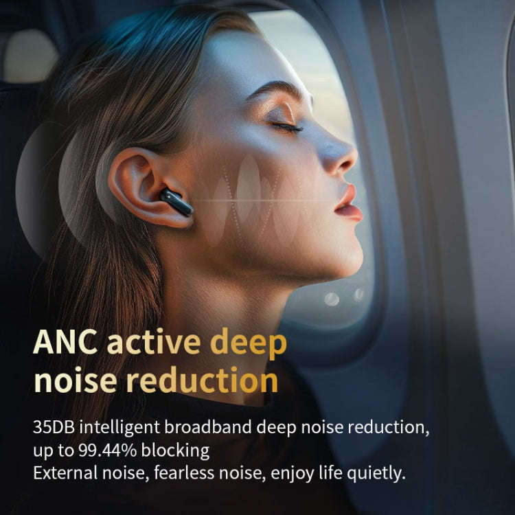 LX-10 Full-Color Touch Screen ANC+ENC Dual Noise Reduction In-Ear Wireless Bluetooth Earphone