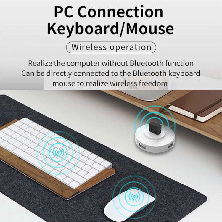 USB Bluetooth 5.4 Adapter Transmitter Receiver Bluetooth Audio PC Adapter, Bluetooth 5.4
