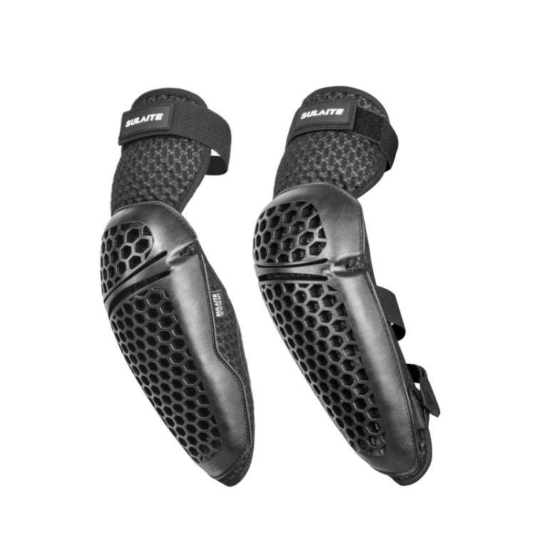 SULAITE Cycling Honeycomb Breathable Heat Dissipation Motorcycle Adjustable Protective Gear, 2pcs...