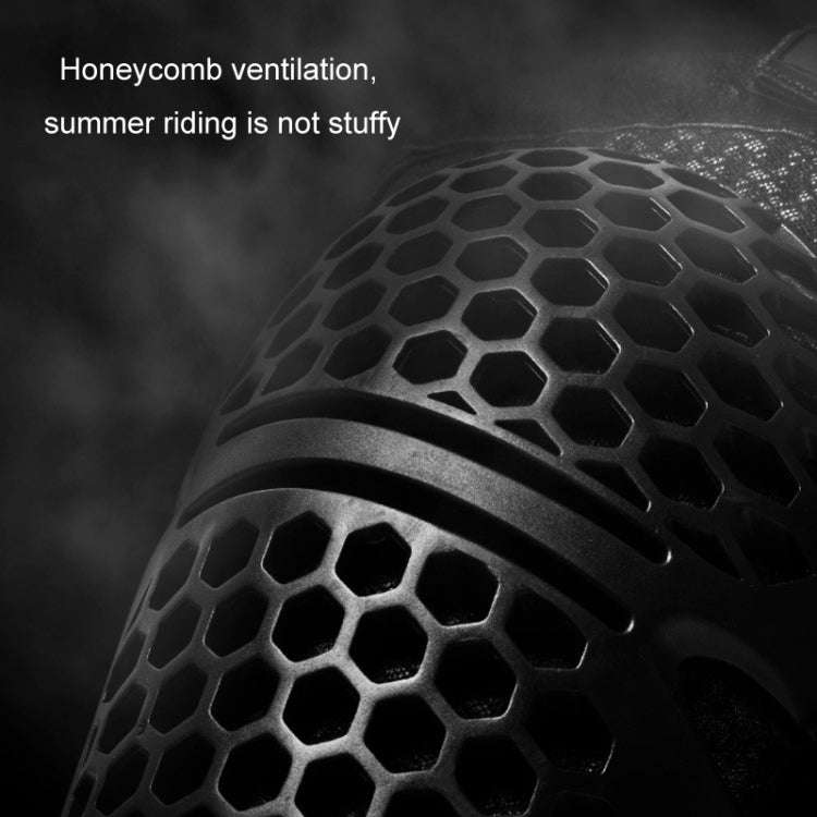 SULAITE Cycling Honeycomb Breathable Heat Dissipation Motorcycle Adjustable Protective Gear, 2pcs...