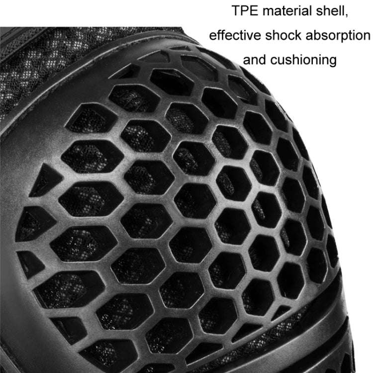 SULAITE Cycling Honeycomb Breathable Heat Dissipation Motorcycle Adjustable Protective Gear, 2pcs...
