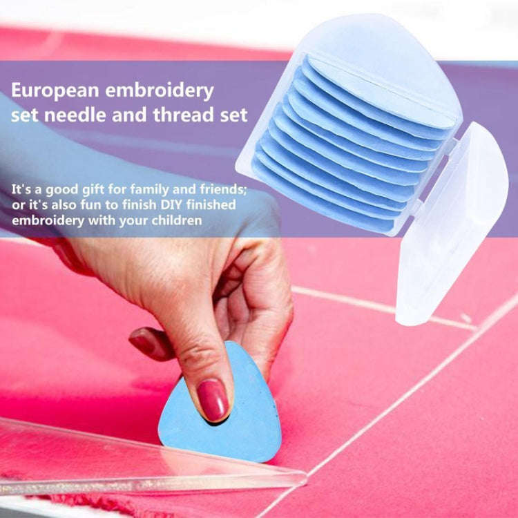 10pcs /Box Fabric Chalk Tailoring Chalk Invisible Marking Garment Tailoring Tools