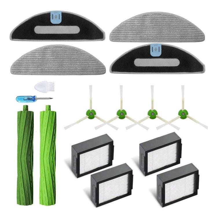 For iRobot Roomba Combo i5 / i5+ / j5 / j5+ Robot Vacuum And Mop Replacement Parts, Kit, Main Bru...