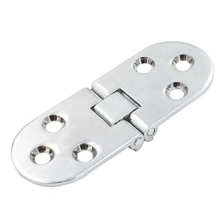 Cabinet Door Folding Hinge Thickened Zinc Alloy Half Round Table Flip Hinge, Gold, Silver, Black