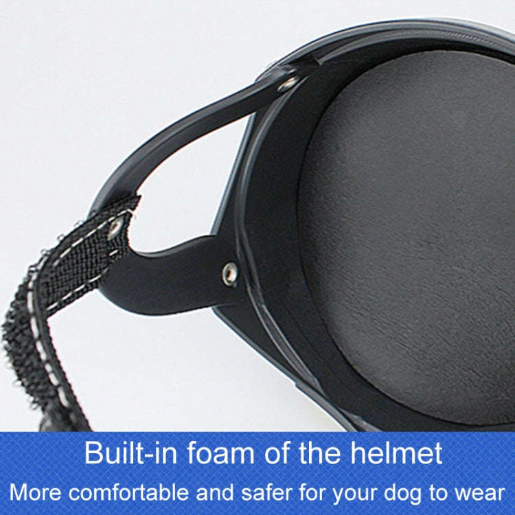 Pet Helmet Dogs And Cats Rugby Hat Accessories, S, M