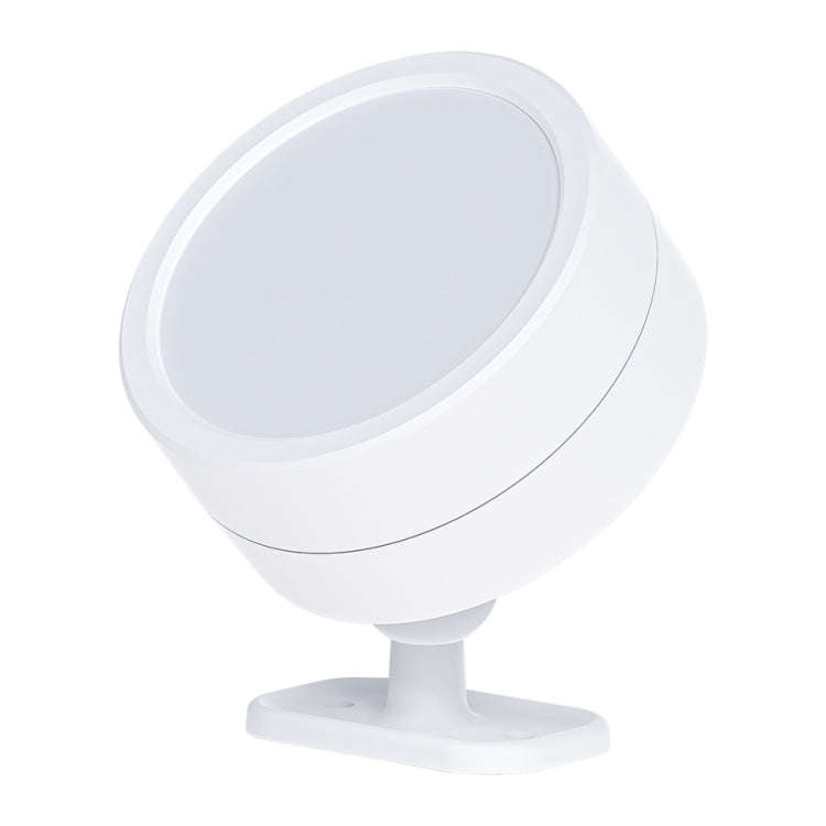 LED 360 Degree Rotating Lamp Magnetic Cabinet Spotlight Atmosphere Night Light, White, Black