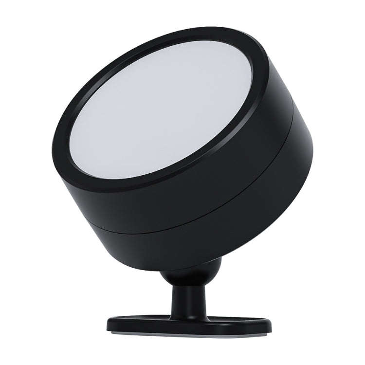 LED 360 Degree Rotating Lamp Magnetic Cabinet Spotlight Atmosphere Night Light, White, Black