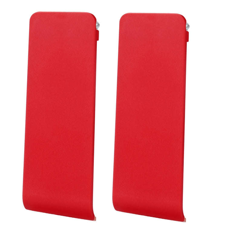 For Nintendo Switch Console 2pcs Replacement Kickstand Back Shell Holder, Black, Transparent Whit...