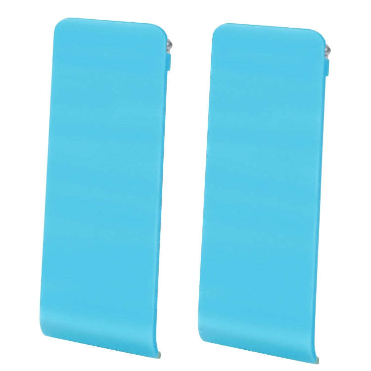 For Nintendo Switch Console 2pcs Replacement Kickstand Back Shell Holder, Black, Transparent Whit...