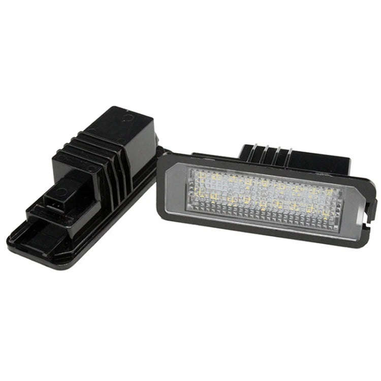 2pcs For Volkswagen Golf / Passat / Polo LED License Plate Light With Decoder