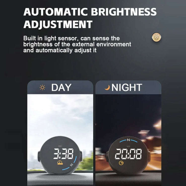 Head-up Display USB Powered Car GPS Altitude Meter
