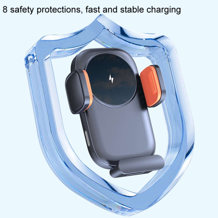 Car Wireless Charging Outlet Navigation Mobile Phone Holder