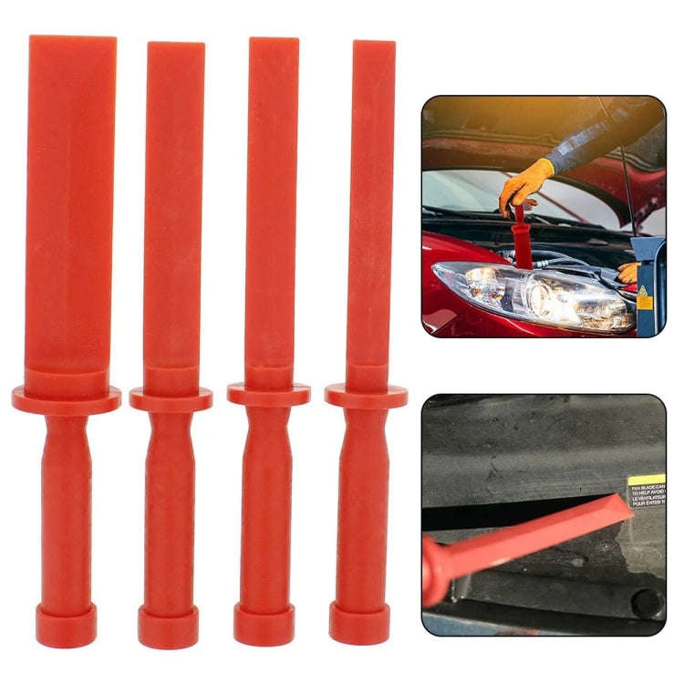 Multi-function Scraper Automobile Tire Sticky Block Removal Tool Tire Repair Scraper, 4pcs /Set S...