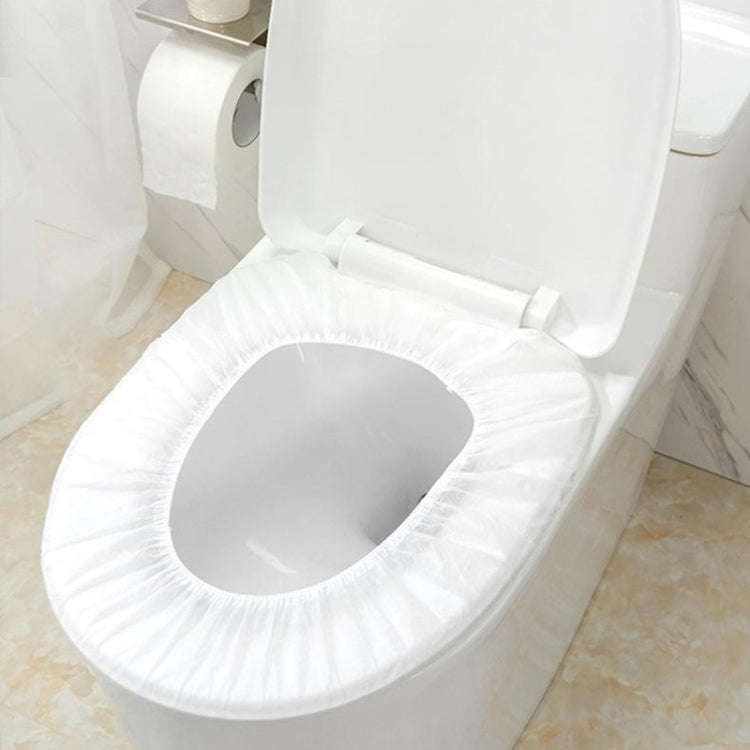 10pcs / Pack Thickened Hotel Travel Disposable Toilet Pad, 17 x 136cm