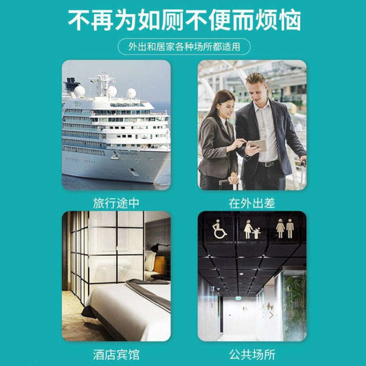 10pcs / Pack Thickened Hotel Travel Disposable Toilet Pad, 17 x 136cm