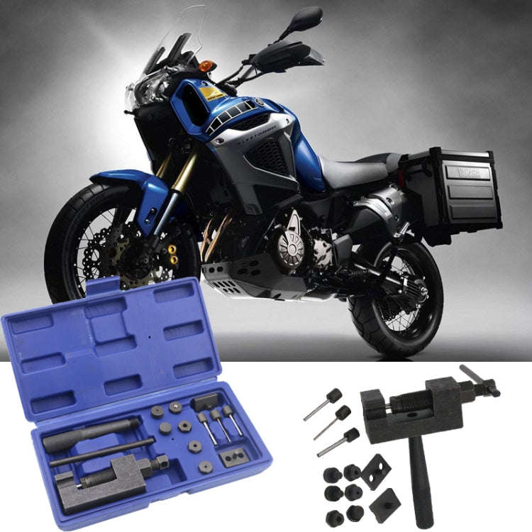 Motorcycle / Beach Bike / Bicycle Repair Universal Chain Removal Tool Set, 14pcs / Set