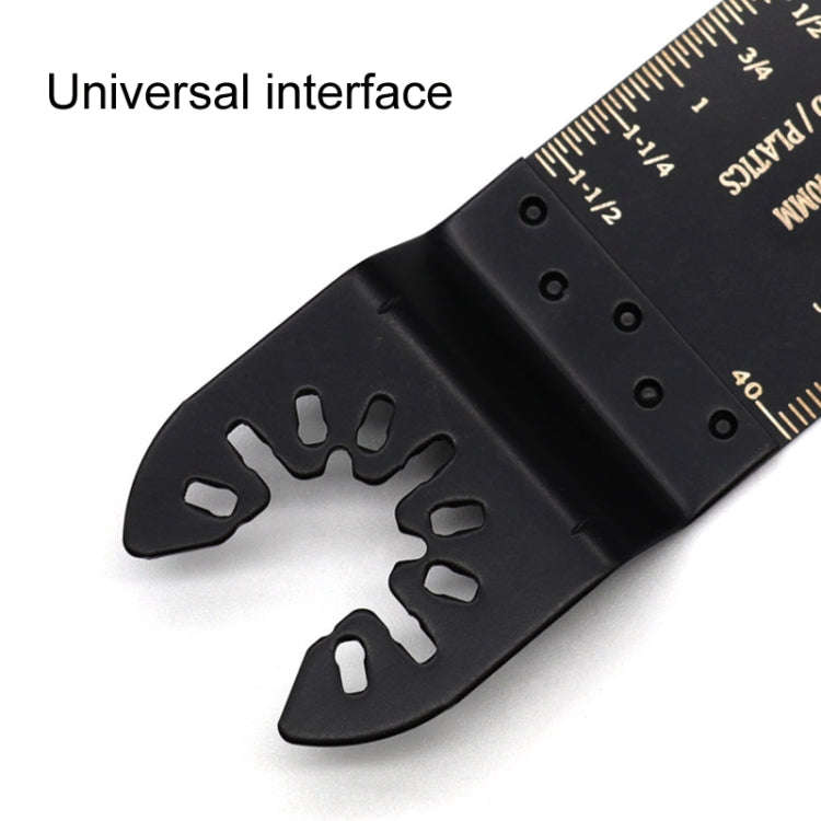 2pcs Trimmers High Carbon Steel Straight Saw Blade For Multi Tool, Small Teeth, 45mm Fine Teeth