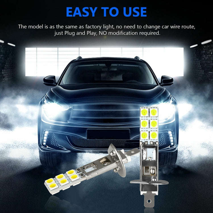 55W Automotive LED Bulbs High Brightness Fog Light, H1, H3