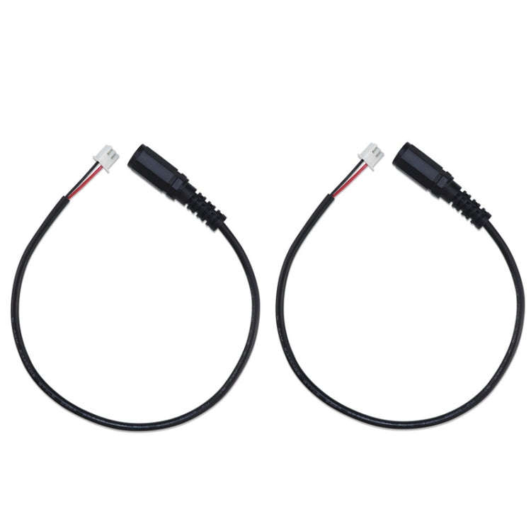 2pcs DC 5.5 X 2.1mm Female To XH2.54 Terminal Motherboard Connection Cable
