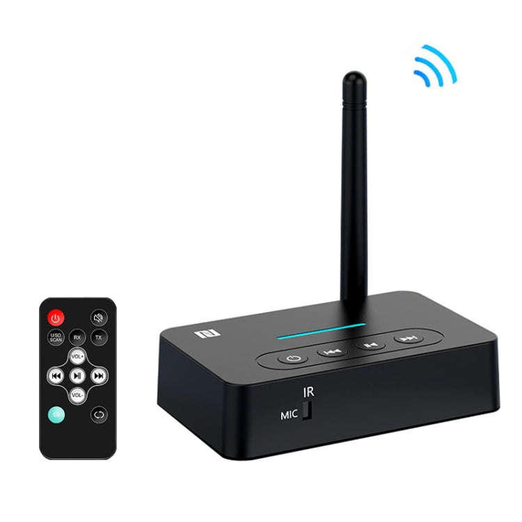 D9 2-in-1 Old-fashioned Audio Car Bluetooth Receiver Transmitter NFC Music Bluetooth Adapter, D9 ...