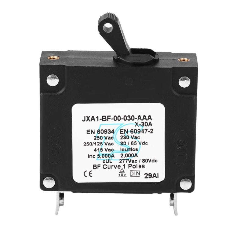 80V DC Overload Hydraulic Reset Circuit Breaker, 15A, 20A, 25A, 30A