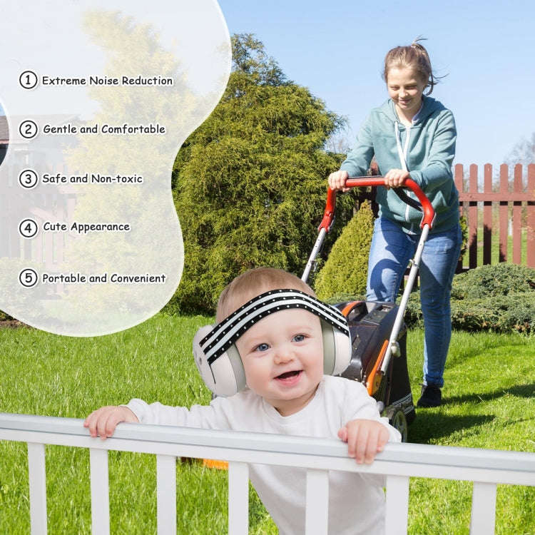 Headband Type Sleeping Soundproof Noise-proof Baby Earmuffs