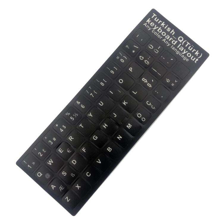 Laptop Keyboard Sticker, Ukraine, Turkish, Swedish, Polish, Farsi