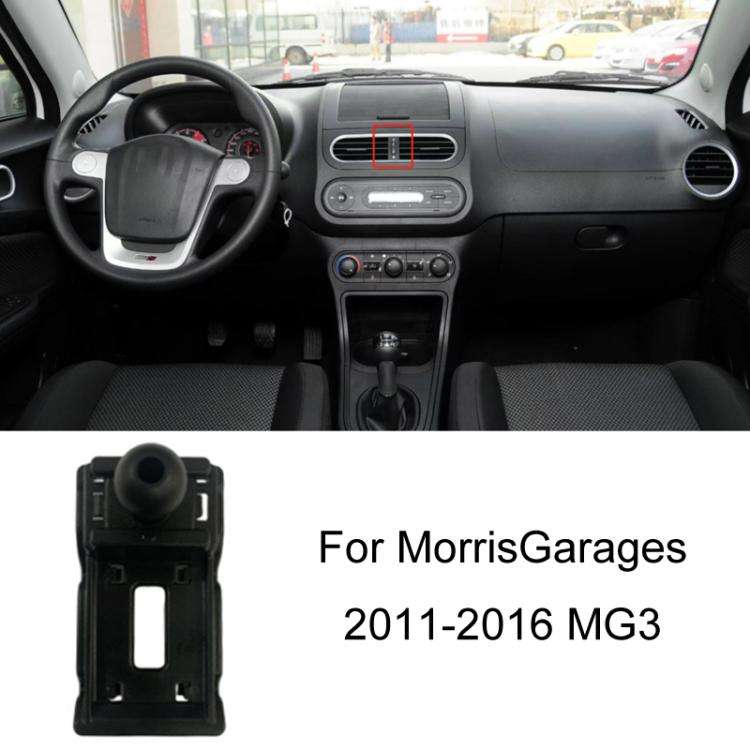 For Morris Garages Left Driving Car-Mounted Special Mobile Phone Navigation Bracket Base, 11-16 M...