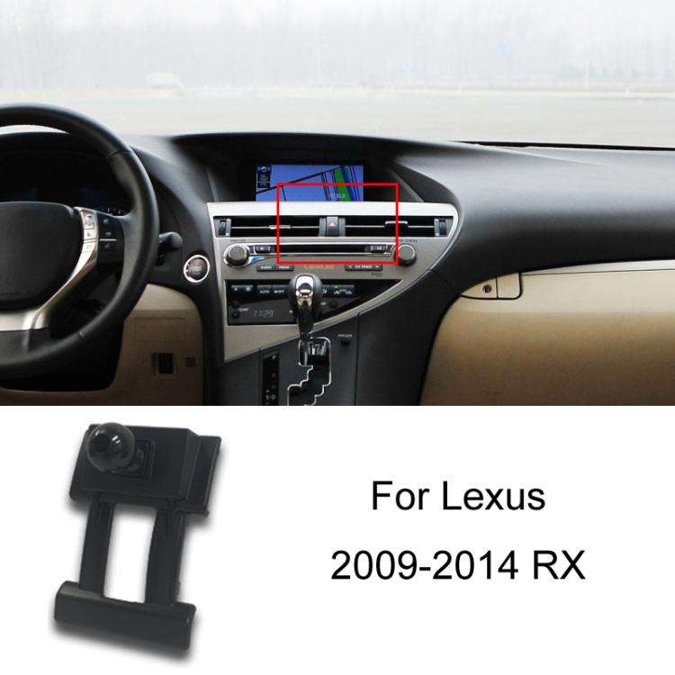 For Lexus Car Special Mobile Phone Navigation Bracket Base, 06-11 ES, 06-11 IS, 09-14 RX, 11-21 C...