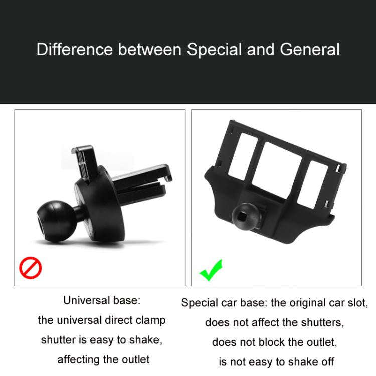 For Lexus Car Special Mobile Phone Navigation Bracket Base, 06-11 ES, 06-11 IS, 09-14 RX, 11-21 C...
