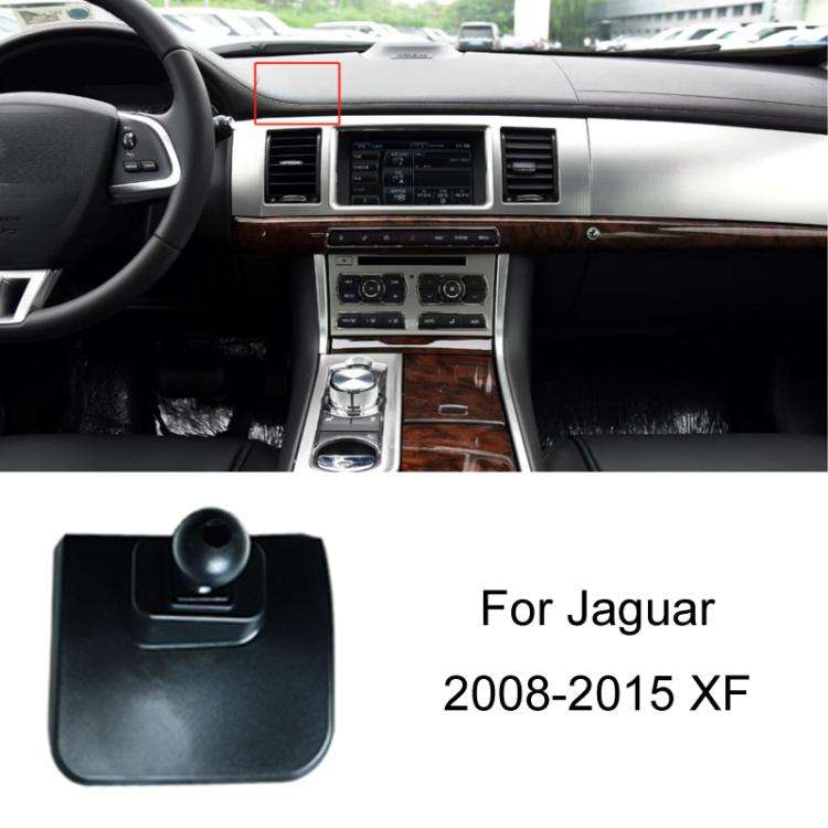 For Jaguar Left Driving Car Special Mobile Phone Navigation Bracket Base, 08-15 XF, 17-20 XFL, 18...