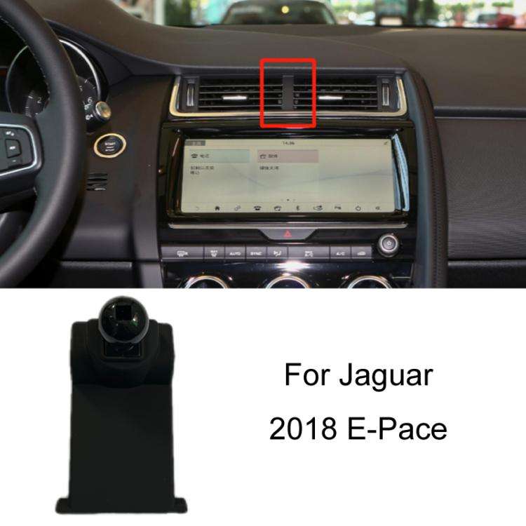 For Jaguar Left Driving Car Special Mobile Phone Navigation Bracket Base, 08-15 XF, 17-20 XFL, 18...